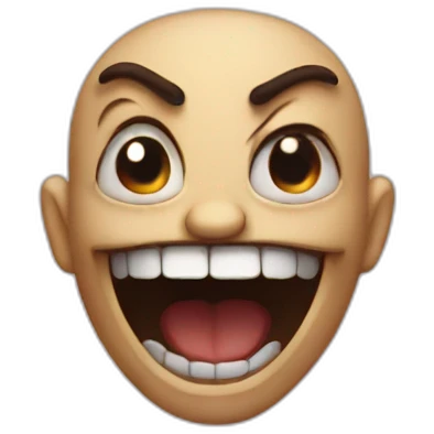 evil laugh emoji