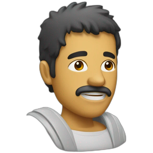 Um tubarão banguela emoji