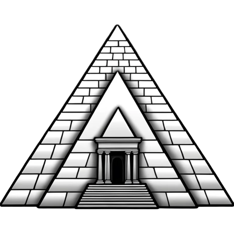 I want a graffiti style Louvre museum sticker. 
it must be black and white emoji