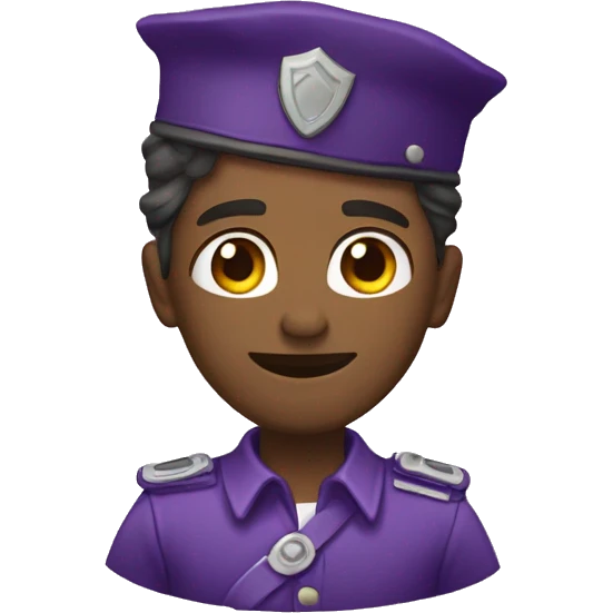 флешка фиолетового цвета emoji