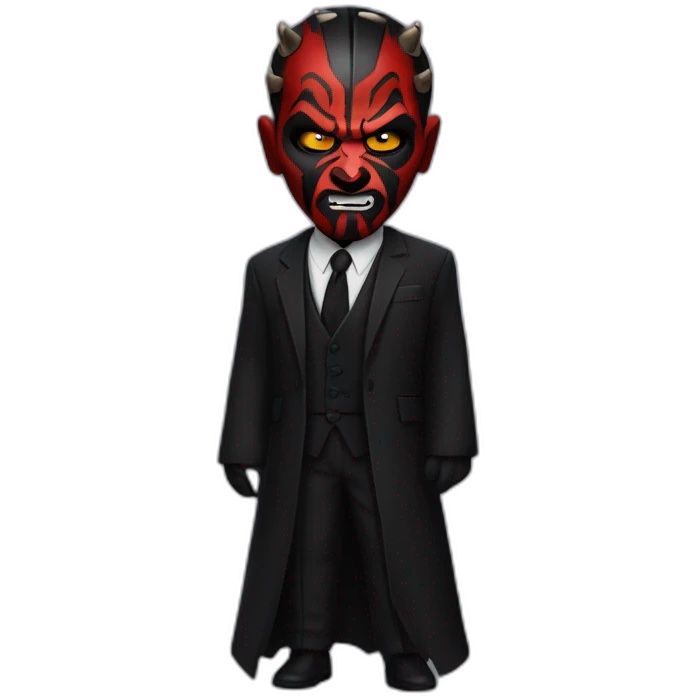 darth maul in a suit emoji