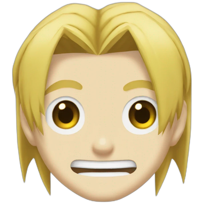 edward Elric from fullmetal alchemist emoji