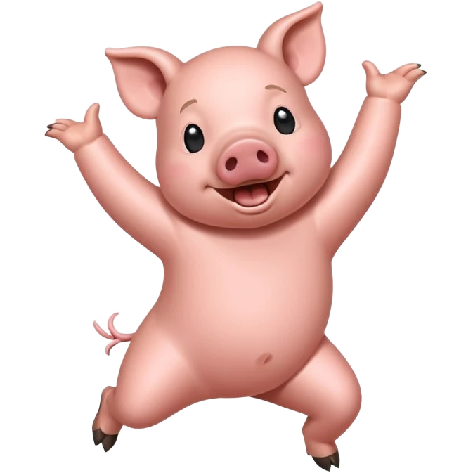 pig dancing emoji