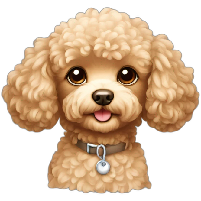 toy poodle emoji