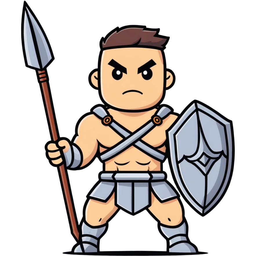David vs Goliath  emoji