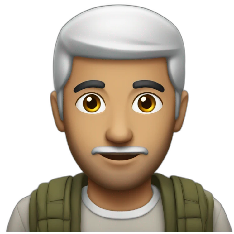 Palestinian man emoji