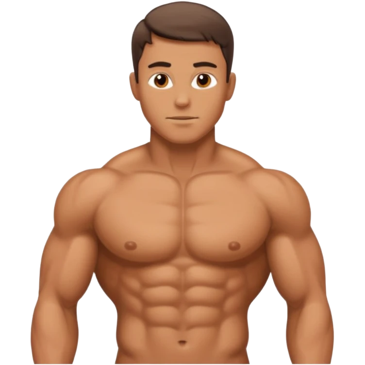 Naked male emoji