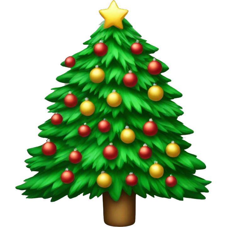 Christmas tree emoji
