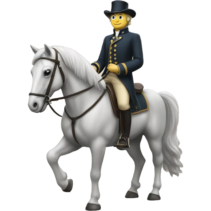 Watson sur un cheval emoji