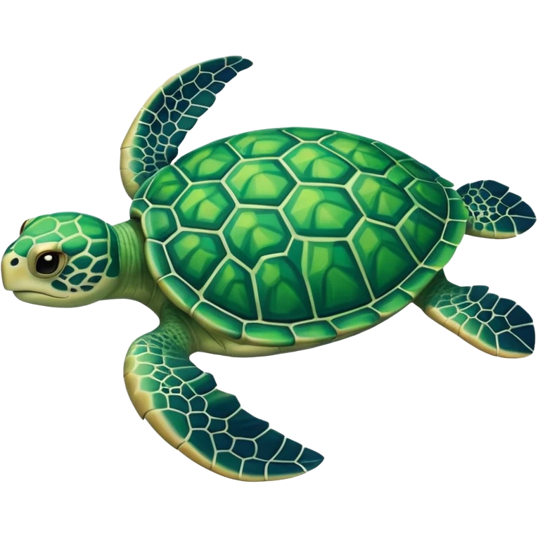 Cute Sea turtle  emoji