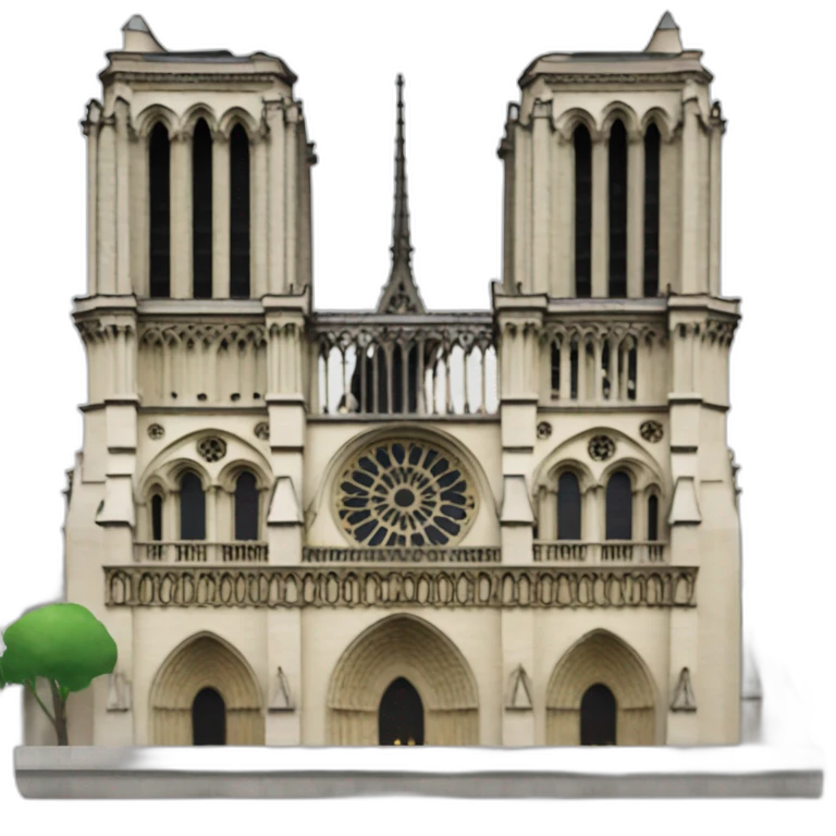 Notre-dame de Paris emoji