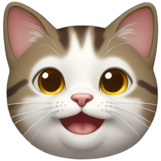 Happy happy happy cat emoji