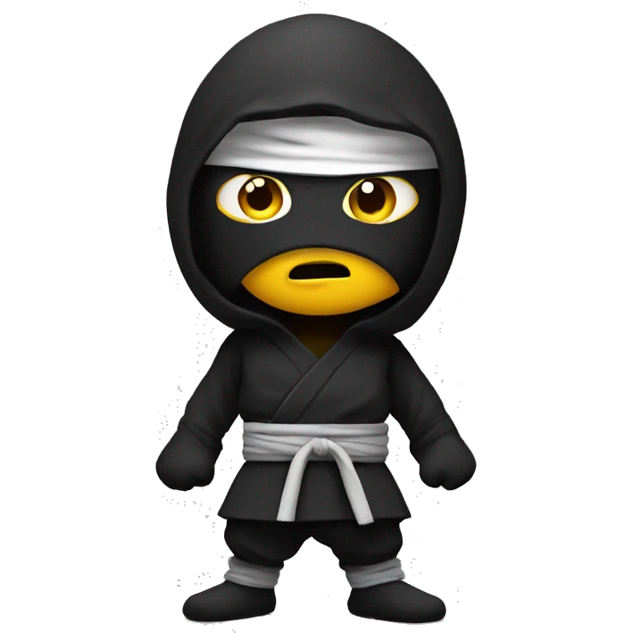 Ninja shrugging emoji