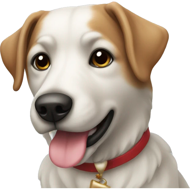 Hond kerst emoji