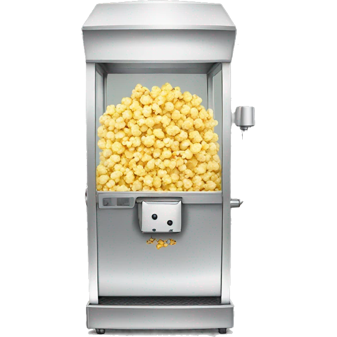 Popcorn machine  emoji