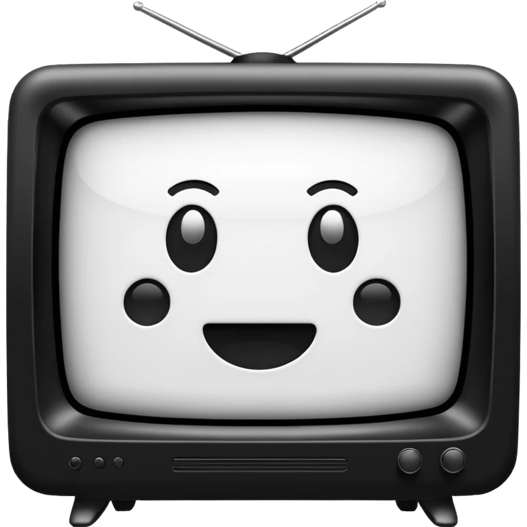 fuzzy screen TV in the Ring movie emoji