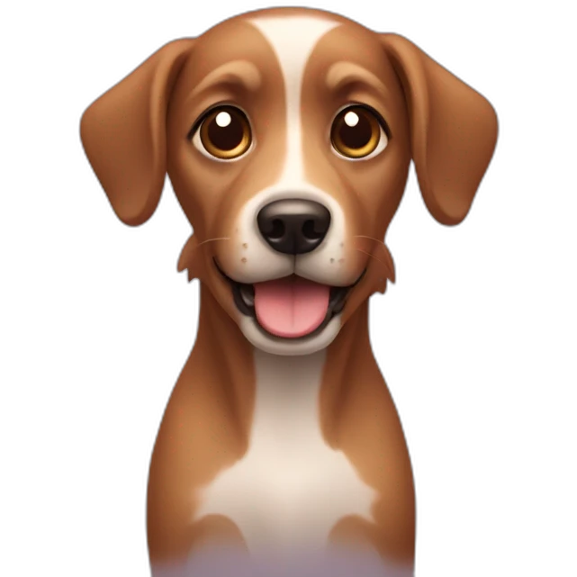 Small brown dog emoji