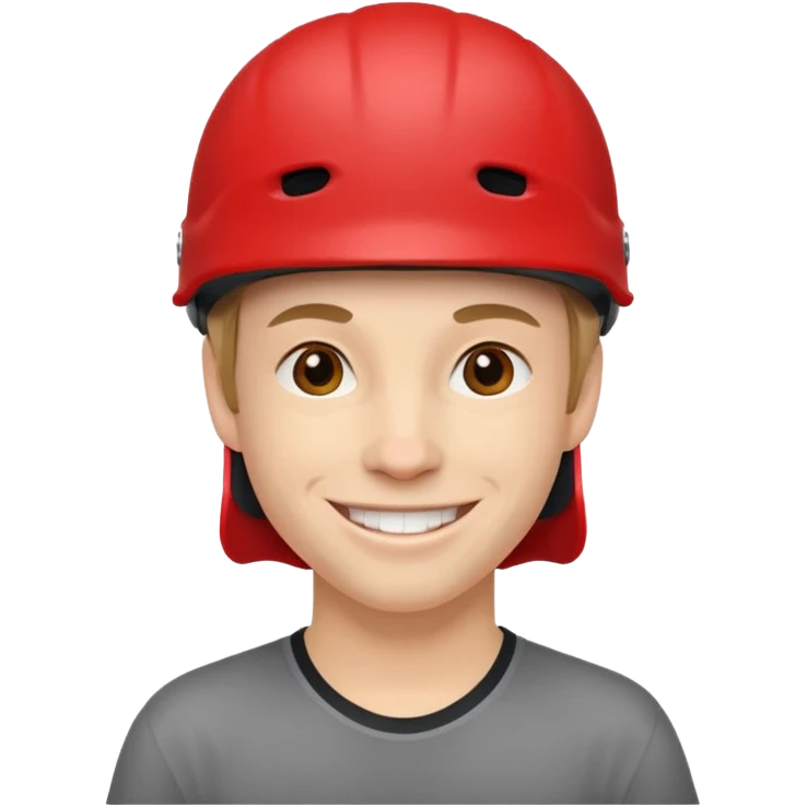 skater with red helmet emoji