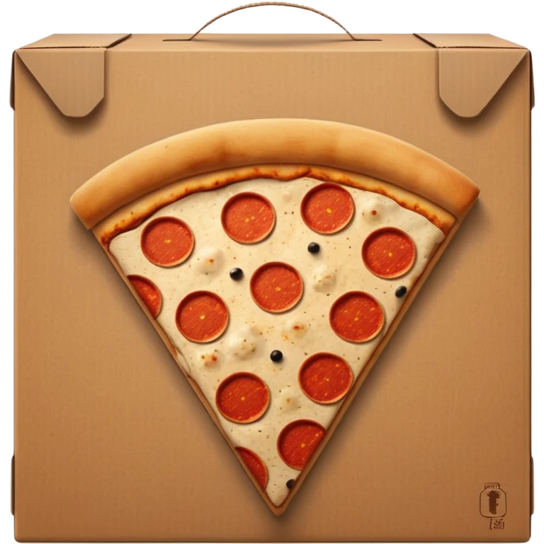 pizza box emoji