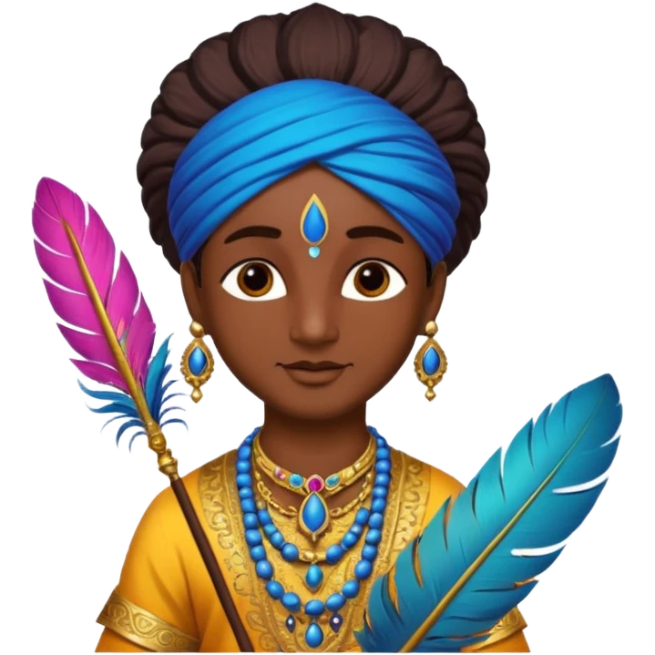 Krishna Feather emoji