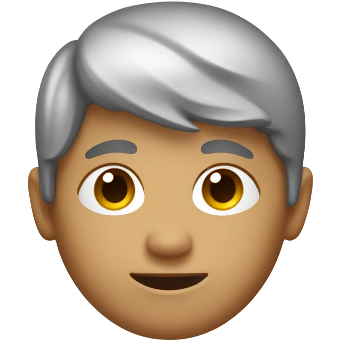 tan boy face with white water on it  emoji