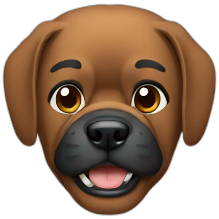 Boxer emoji