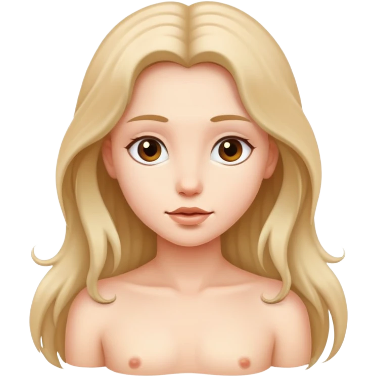 Nude girl emoji