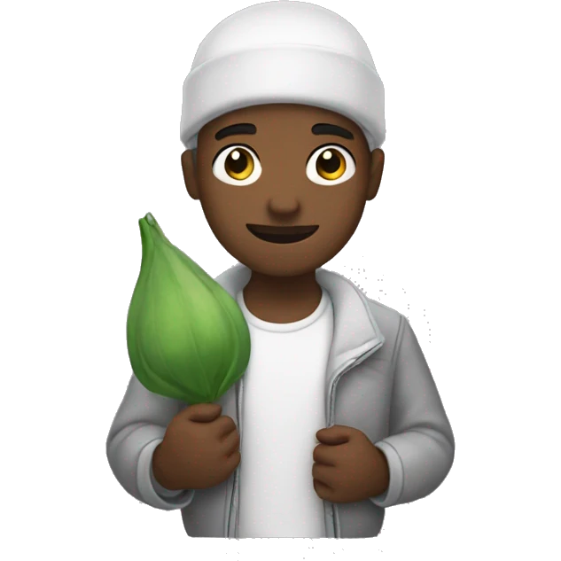 someone holding jupite emoji