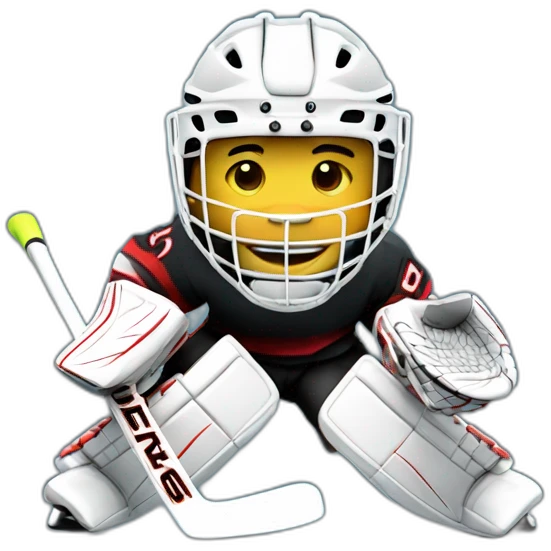 hockey goalie emoji