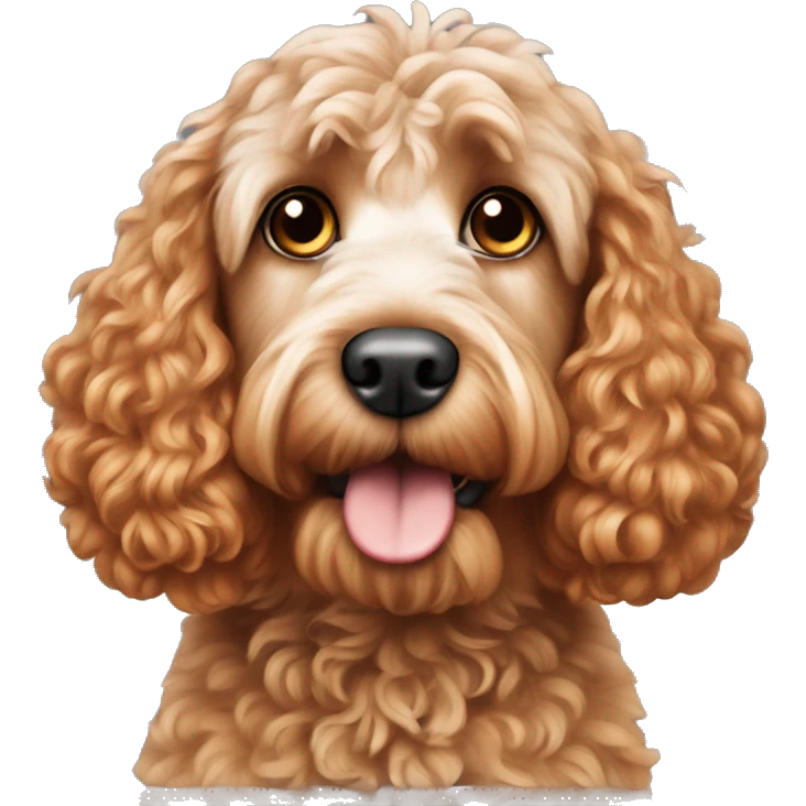 ginger cockapoo emoji