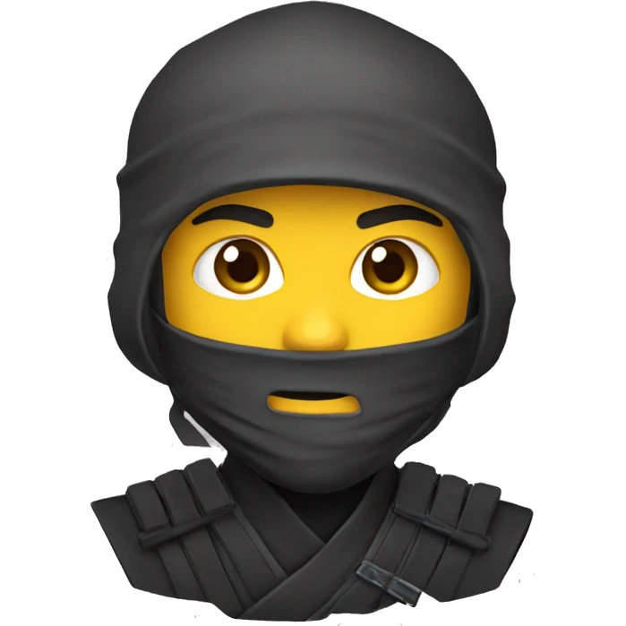ninja enojado emoji
