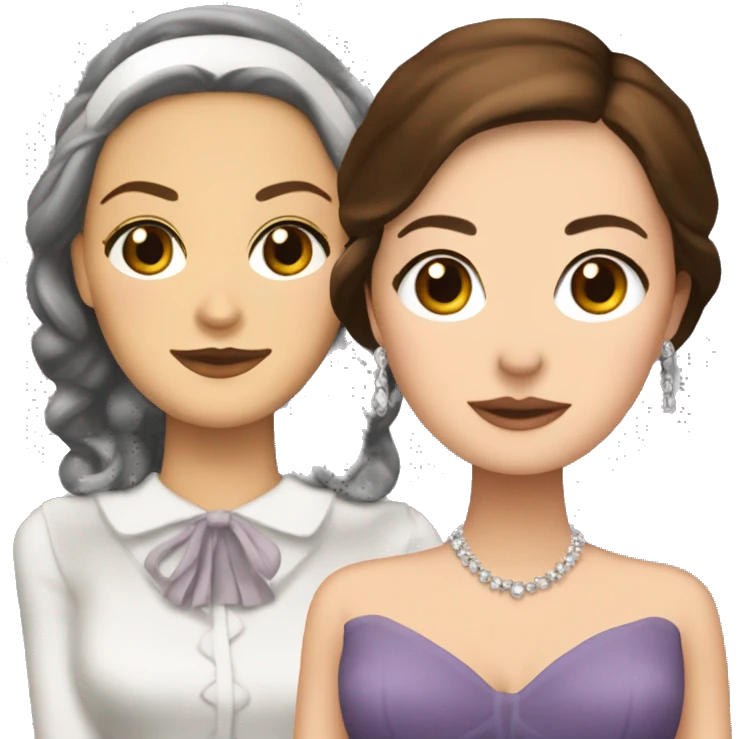 blair waldorf with rim bazel emoji
