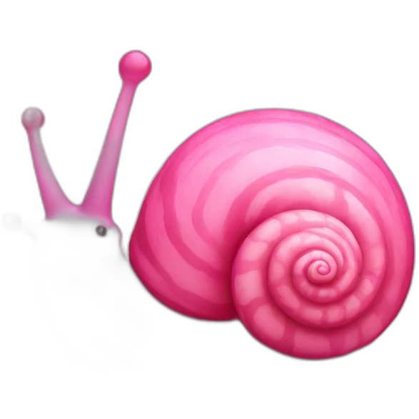 pink snail emoji