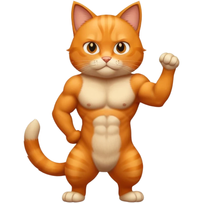 Buff cat  emoji