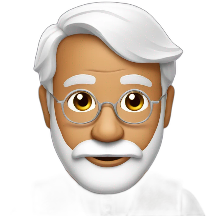 narendra modi in funky fashion look emoji