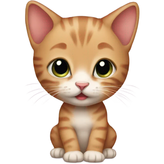 Kitty baby emoji