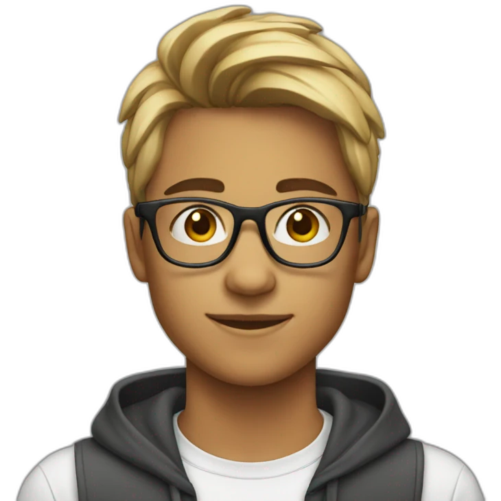Teen glasses 16 years old  emoji