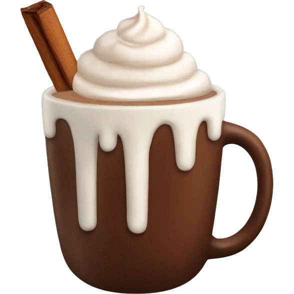 hot chocolate  emoji