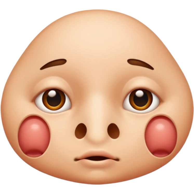 ONLY NOSE WITHOUT FACE emoji