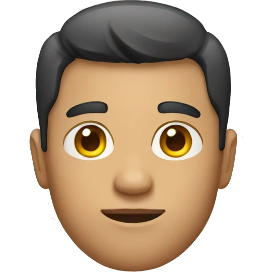 Man wearing tshirt and shorts emoji