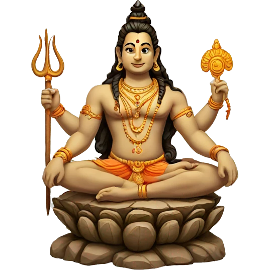 Hindu god shiva emoji