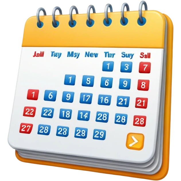 Month emoji