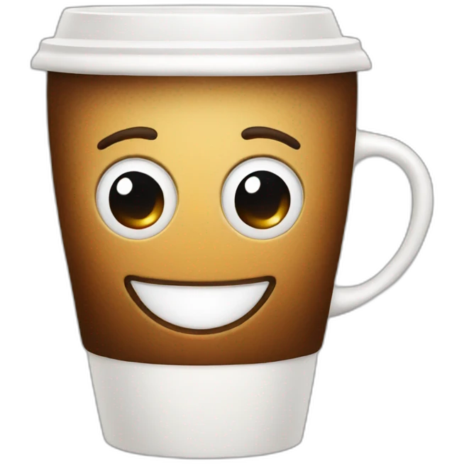 coffee happy emoji