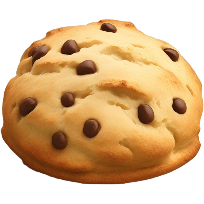 Round Espresso scone emoji