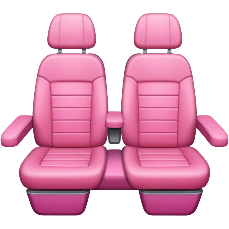 pink plane seat emoji