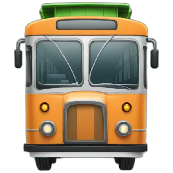 Trolleybus emoji