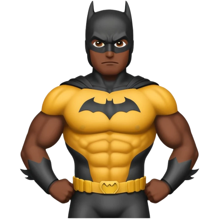 batman standing emoji