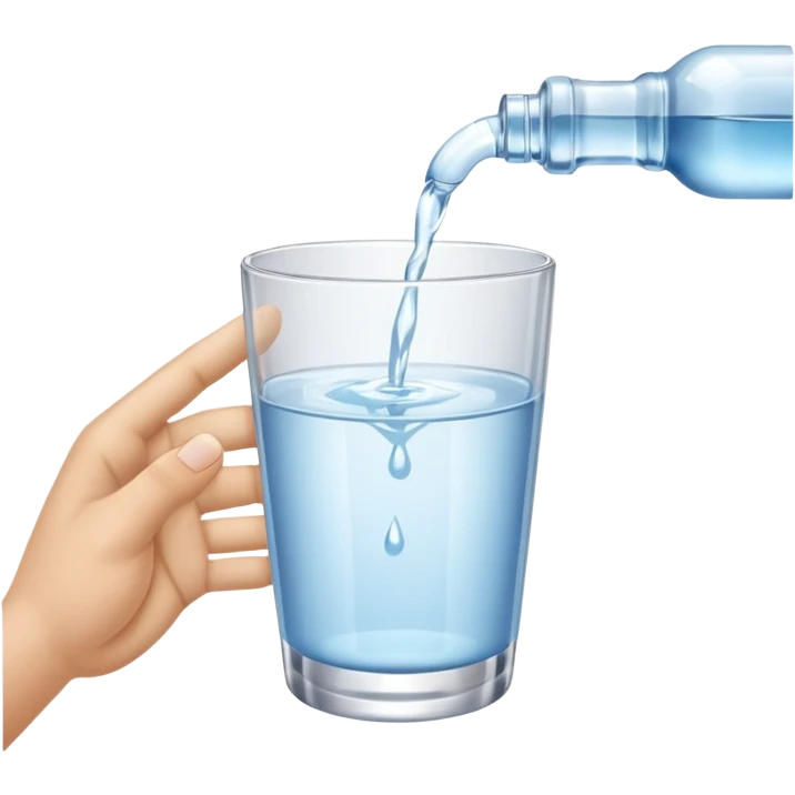 tap with glass of water emoji