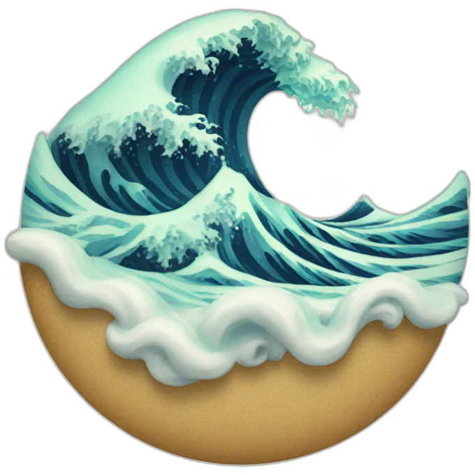wave emoji