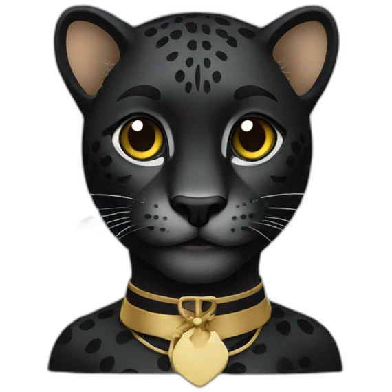Black panthère  emoji